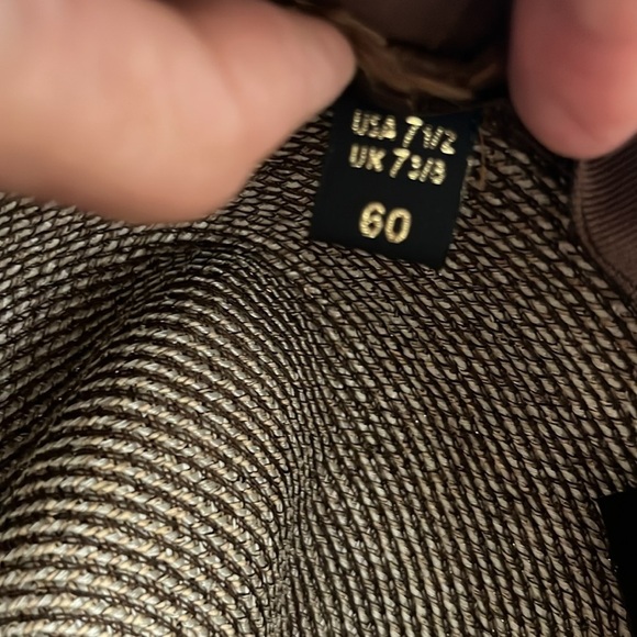 Borsalino Doria Raffia Hat Size 7.5 - Picture 7 of 10